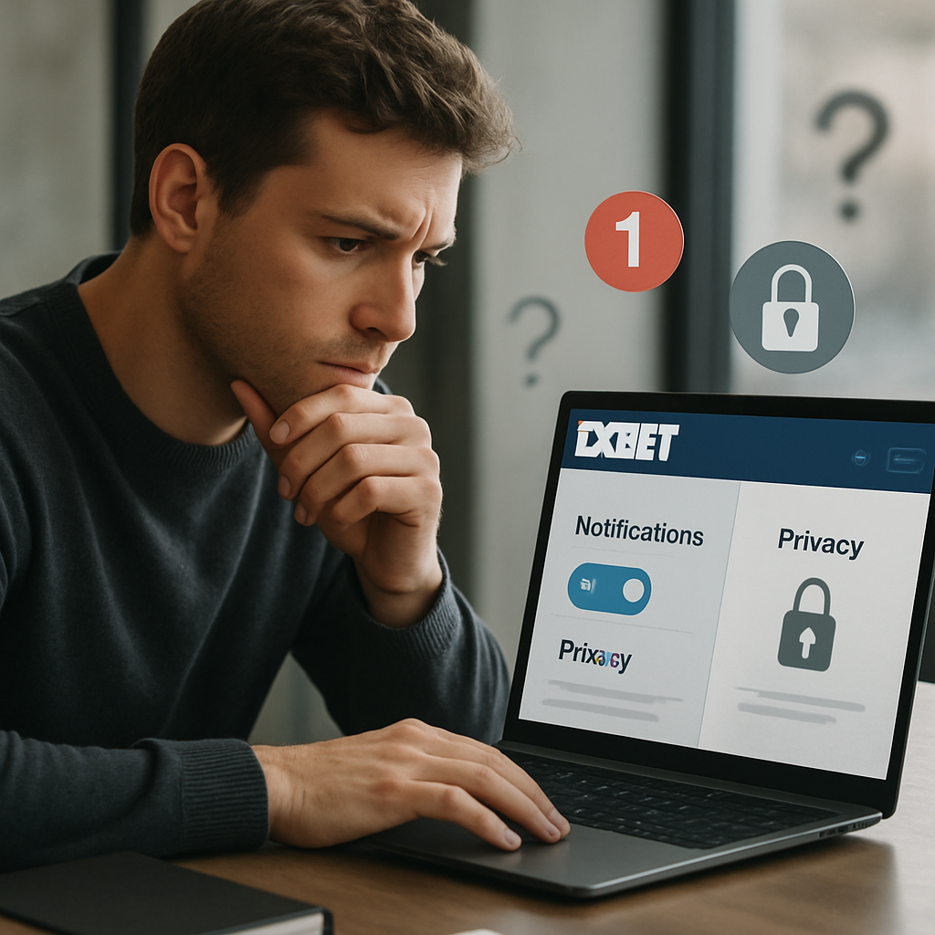 A user deeply engaged in examining the settings section of a digital platform on